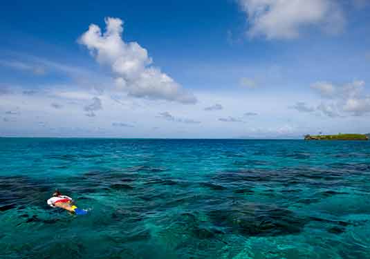 Van doersten snorkelling